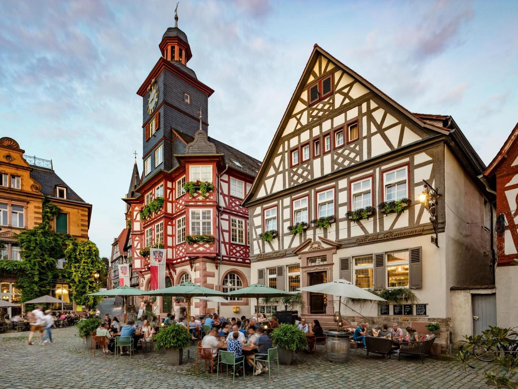Hotel Restaurant Goldener Engel Heppenheim  المظهر الخارجي الصورة